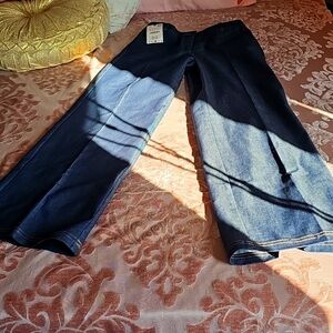 Zara blue jeans boot cut low rise